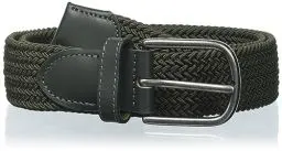 Produktbild: JACK & JONES Herren JACFALL Woven Belt Gürtel, Forest Night, 95
