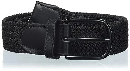 Produktbild: JACK & JONES Herren Jacfall Woven Belt Gürtel, Schwarz,90