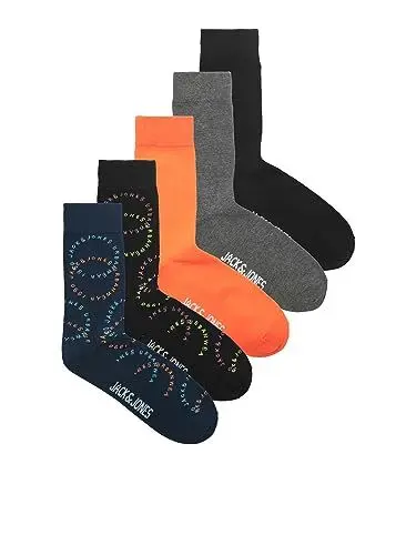 Produktbild: JACLOGO CIRCLE SOCKS 5 PACK