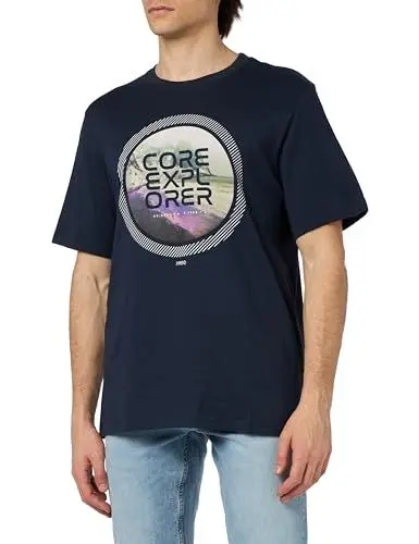 Produktbild: JACK & JONES JCOLOGO Print Tee SS Crew Neck FST