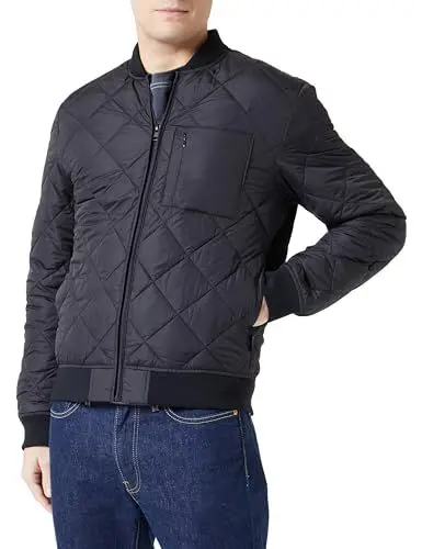 Produktbild: JACK & JONES Herren JJKARL Quilted Jacket Steppjacke 12250734 ,Schwarz ,L