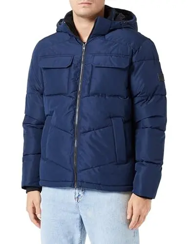 Produktbild: JACK & JONES Herren Jjmason Puffer Jacket Sn Weste 12236044 ,Navy Blazer ,S