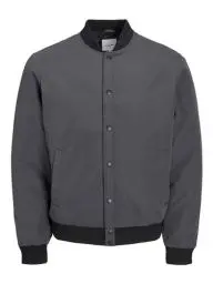 Produktbild: JACK&JONES Herren JJWARRIOR College Bomber Jacke, Asphalt, M