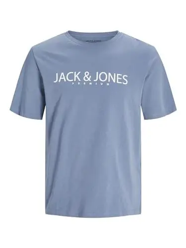 Produktbild: JACK & JONES Herren JPRBLAJACK SS Tee Crew Neck FST T-Shirt, Troposphere,S