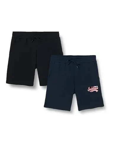 Produktbild: JACK & JONES JPSTLOGO Sweat Shorts 2 COL GMS 2PK MP