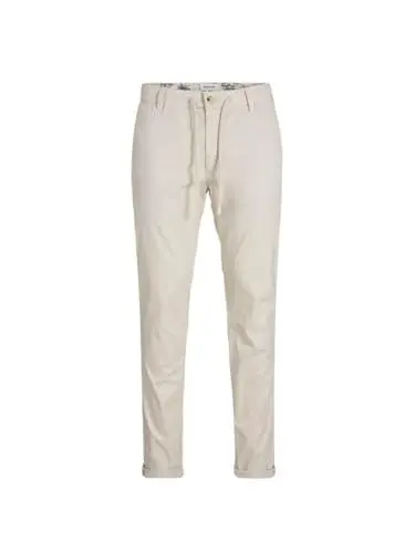 Produktbild: JACK & JONES Herren Hose Jpstmarco Jjsummer Chino, Moonbeam, 33W / 36L