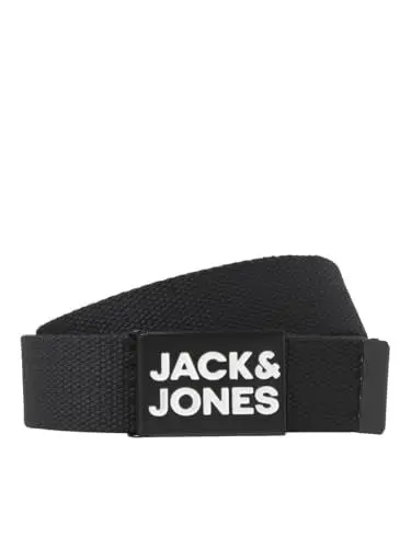 Produktbild: JACK&JONES JUNIOR Gürtel JACBIRK Woven Belt JNR, Black, 70