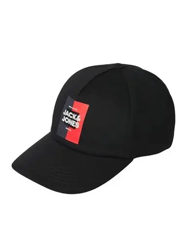 Produktbild: JACK&JONES JUNIOR Herren Jacoscar Jnr Cap, Schwarz, S-M EU