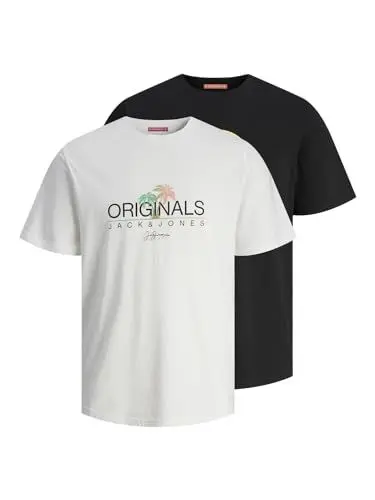 Produktbild: JACK&JONES JUNIOR Jorcasey Tee Ss Crew Neck 2Pk Mp Mni