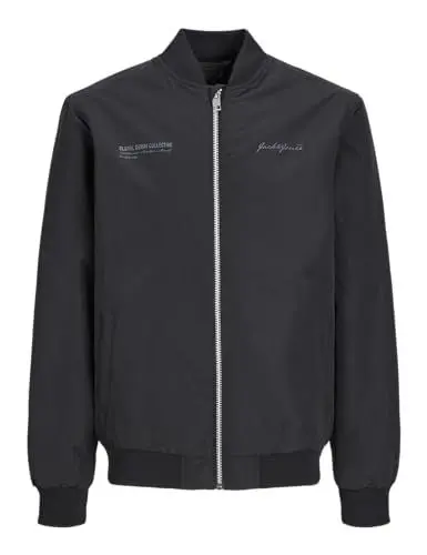 Produktbild: JACK&JONES JUNIOR Jungen JJGREAT B2S Bomber Jacket JNR Bomberjacke, Black, 164