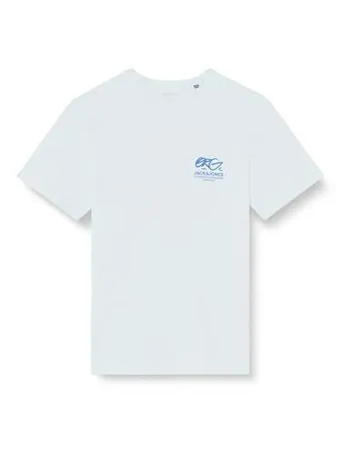 Produktbild: JACK&JONES PLUS Herren JORARUBA Tee SS Crew Neck 2 FST PLS T-Shirt, Skylight, XXXXXL