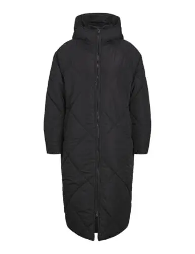 Produktbild: Jack&Jones Damen JXSIENNA Quilted Hood Jacket OTW SN Jacke, Black, XS