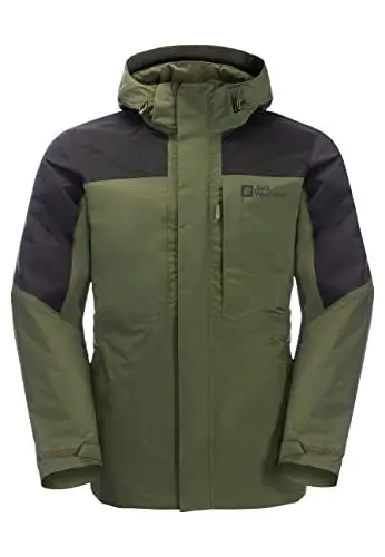 Produktbild: JackWolfskin Herren Romberg Jacke, Greenwood, L