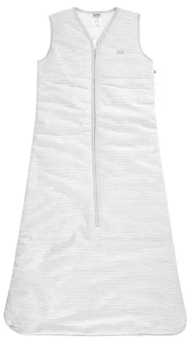 Produktbild: Jacky Mitwachsender Unisex Baby und Kinderschlafsack, Wattiert, Ärmellos, Alter: 12-36 Monate, Größe: 110, Farbe: Hellgrau mélange, 3529000