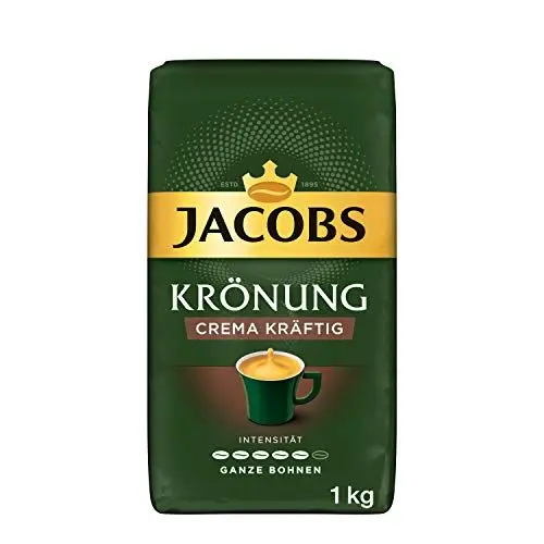 Produktbild: Jacobs Kaffeebohnen 1000 g, Krönung Crema Kräftig