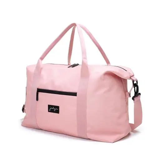 Produktbild: Jadyn Lola Reisetasche, Weekender/Overnight Duffel, Gym Tote Bag für Damen Herren, pink Blush, Einheitsgröße, Reisetasche