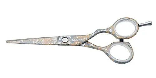 Produktbild: JAGUAR Friseurschere Haarschere NATURAL VIBES 5.5 Zoll Offset Slice-Schneide allergieneutral