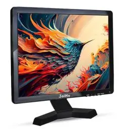 Produktbild: JaiHo 17 Zoll Computer Monitor 1280x1024 4:3 Desktop Monitor, PC Bildschirm mit HDMI/VGA/BNC/USB/AV, LCD Monitor für PC Laptop Home Office, VESA 75x75, Dual-Lautsprecher