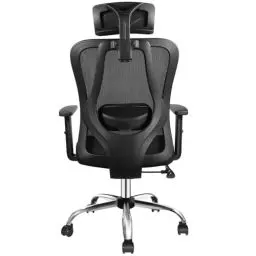 Produktbild: JAJALUYA Bürostuhl Ergonomisch Computerstuhl mit Verstellbarer Kopfstütze und Lordosenstütze Schreibtischstuhl Ergonomischer Bürostuhl für Home Büro Bis 150KG Belastbar