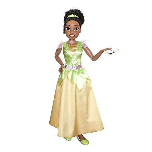 Produktbild: Disney Princess Playdate Tiana mit Zubehör bewegliche Riesenpuppe 80cm