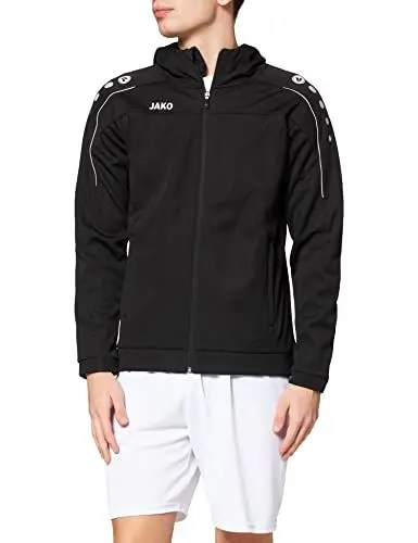 Produktbild: JAKO Damen Kapuzenjacke Classico, schwarz, 38, 6850