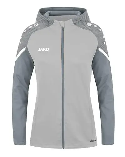 Produktbild: JAKO Damen Kapuzenjacke Performance, Soft Grey/Steingrau, 40