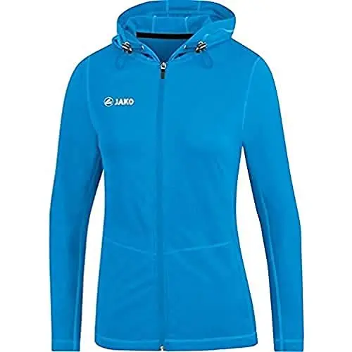 Produktbild: JAKO Damen Kapuzenjacke Run 2.0, blau, 36, 6875