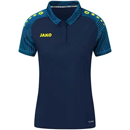 Produktbild: JAKO Damen Poloshirt Performance, Marine/Jako-Blau, 40