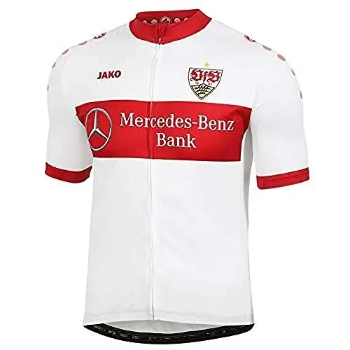 Produktbild: JAKO Erwachsene Fahrradtrikot VfB Stuttgart, weiß, XL, ST4200