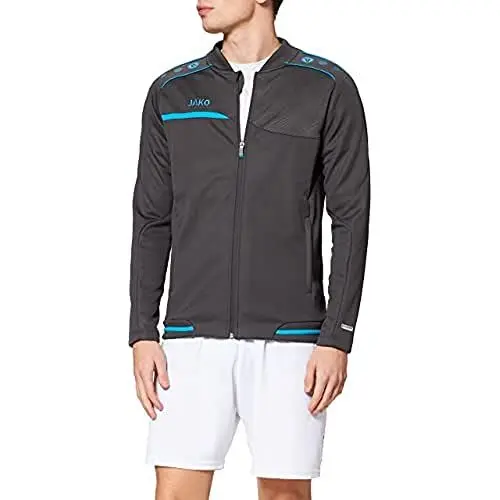 Produktbild: JAKO Herren Clubjacke Prestige, weiß/schwarz, XXL, 6858