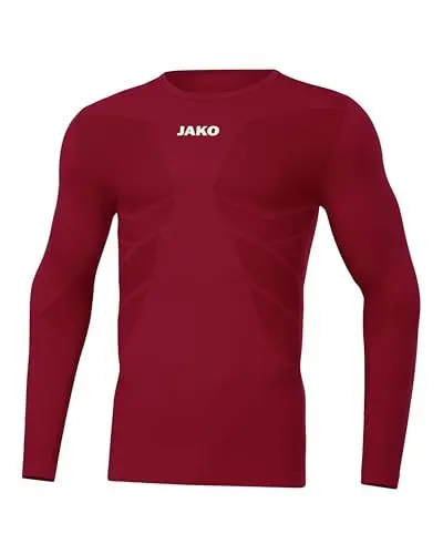 Produktbild: JAKO Herren Comfort 2.0 Longsleeve, Weinrot, L EU