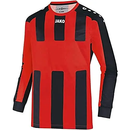 Produktbild: JAKO Herren Fußballtrikots LA Trikot Milan, Rot/Schwarz, L, 4343