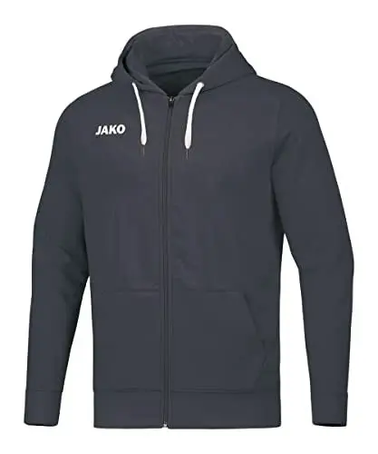 Produktbild: JAKO Herren Kapuzenjacke Base, Anthrazit, 3XL