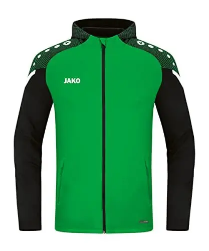 Produktbild: JAKO Kinder Kapuzenjacke Performance, Soft Green/Schwarz, 128