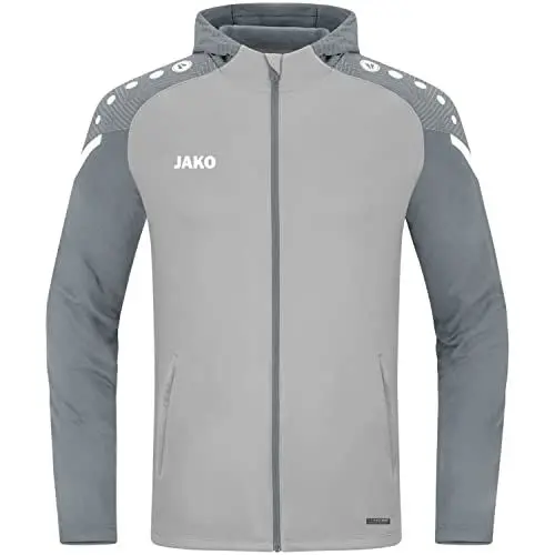 Produktbild: JAKO Herren Kapuzenjacke Performance, Soft Grey/Steingrau, 3XL