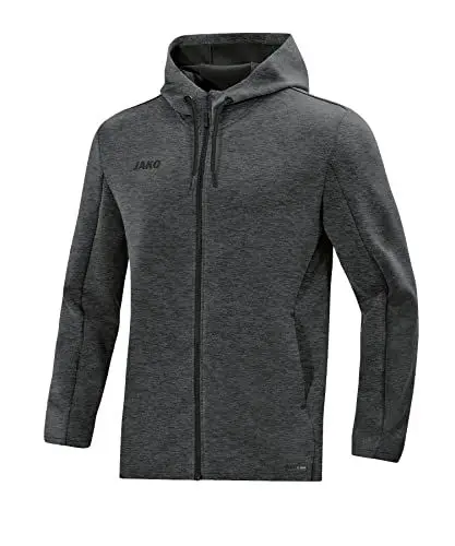 Produktbild: JAKO Herren Kapuzenjacke Premium Basics, Anthrazit-Meliert, L