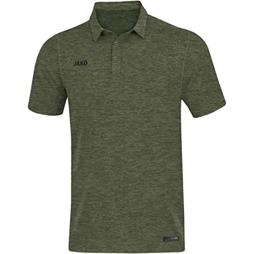 Produktbild: JAKO Herren Polos Polo Premium Basics, khaki meliert, 4XL, 6329