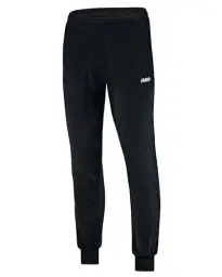 Produktbild: JAKO Trainingshose Kinder Classico Schwarz Gr. 140 I Klassische Sporthose Jungen & für Mädchen I Mit Reißverschluss & Rippeinsatz am Beinabschluss