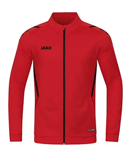 Produktbild: JAKO Herren Polyesterjacke Challenge, Rot/Schwarz, S