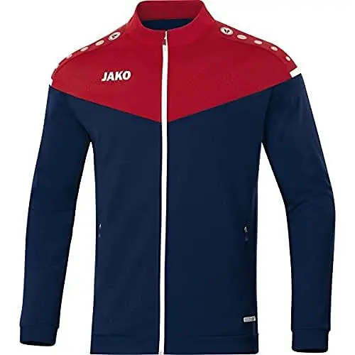 Produktbild: JAKO Herren Polyesterjacke Champ 2.0, Marine/Chilirot, L