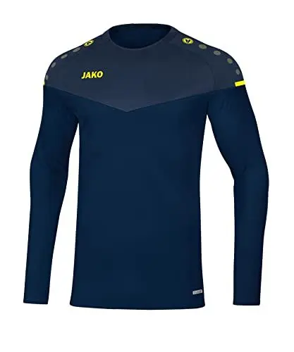 Produktbild: JAKO Herren Sweatshirt Champ 2.0, Marine/Darkblue/Neongelb, L