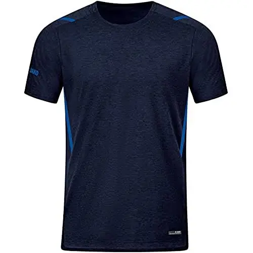 Produktbild: JAKO Herren T-Shirt Challenge, Marine-Meliert/Royal, 3XL