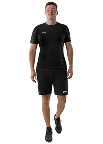 Produktbild: JAKO Herren Teamline Base T Shirt, Schwarz, S EU