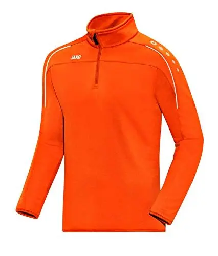 Produktbild: JAKO Kinder Trainingsziptop Classico, neonorange, 140, 8650