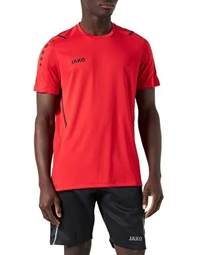 Produktbild: JAKO Herren Trikot Challenge (Kurzarm), Rot/Schwarz, 3XL