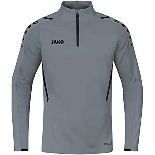 Produktbild: JAKO Herren Ziptop Challenge, Steingrau/Schwarz, XL