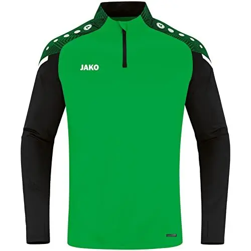 Produktbild: JAKO Herren Ziptop Performance, Soft Green/Schwarz, M