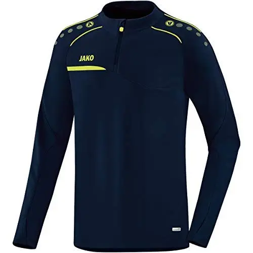 Produktbild: JAKO Herren Ziptop Prestige, marine/lemon, L, 8658