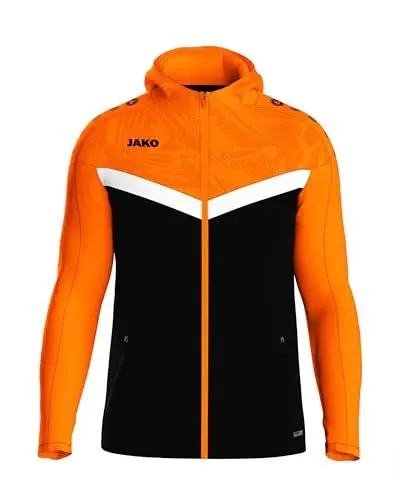 Produktbild: JAKO ICONIC Kapuzenjacke - Zipper Hoodie Herren, Bequeme Sweatjacke mit Keep Dry Funktion aus 100% recyceltem Polyester