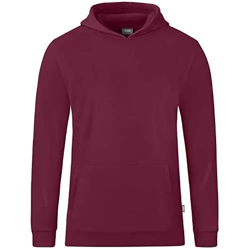 Produktbild: JAKO Kids Hoodies Kapuzensweat Organic, Maroon, C6720-130, 116